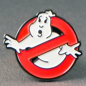 Ghostbuster Style Pin Badge