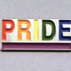 RAINBOW PRIDE PIN BADGES