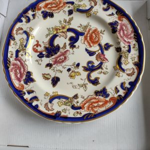 Masons Ironstone Blue Mandalay Approx 8.75"  Plate Hand Painted