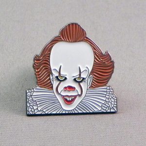 PENNYWISE STYLE PIN BADGE