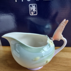 Franz Porcelain Stunning Butterfly Creamer Jug XP1947