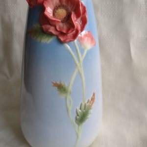 Franz Porcelain Poppy collection Small Vase FZ00303