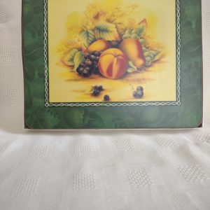 Aynsley Orchard Gold SIX 8.5 X 7.5 Acrylic Finish Table Mats