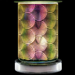 Desire Touch Sensitive Tube Aroma Lamp 12cm - Circles - LP44357 - Gift