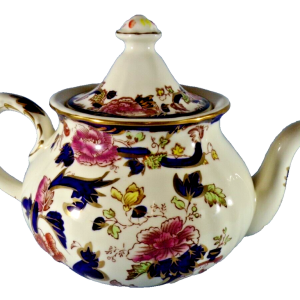 Mason's Vintage Ironstone Blue Mandalay Pattern Teapot Approx 2pt