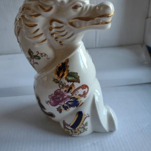 Masons Blue Mandalay Seahorse / Dragon Figurine