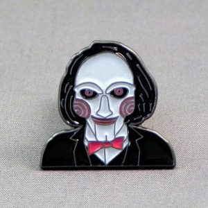 SAW HEAD PIN BADGE
