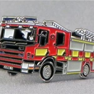 FIRE ENGINE PIN BADGES