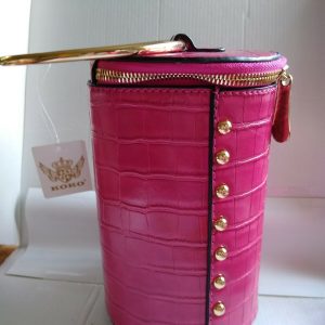 Pink Faux Leather Evening Bag new with Tags ideal for a Wedding or Party