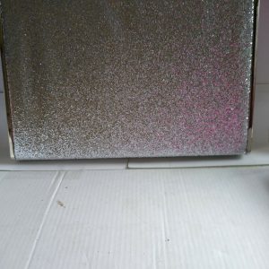 Silver Glitter Evening Bag new with Tags ideal for a Wedding or Party