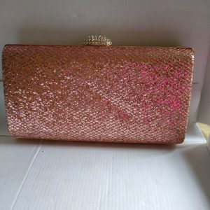 Gold Glitter Evening Bag new with Tags ideal for a Wedding or Party