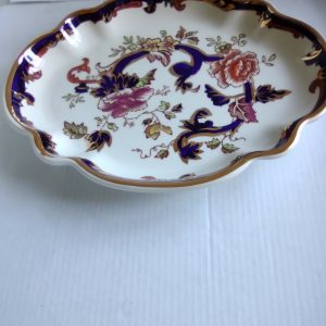 Masons Ironstone Blue Mandalay 8x6" Dish  Hand Painted