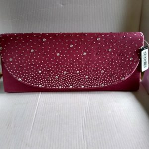 Dusky Pink Satin Shoulder Bag new with Tags ideal for a wedding