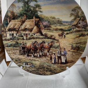 Wedgwood Four Seasons Collectable limited edition plate "Spring Sowing 11"
