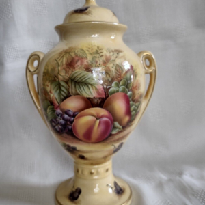 Aynsley Orchard Gold Portland Vase approx.8.25" High