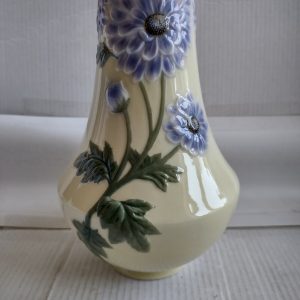 Franz Porcelain FZ00520 Dahlia Sculptured  Vase
