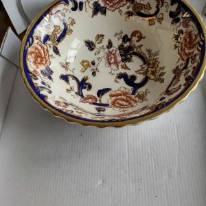 Masons Ironstone Blue Mandalay Fruit Bowl Hand Painted B74/75