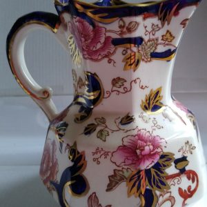 Masons Ironstone Blue Mandalay Pattern Hydra Jug Hand Painted