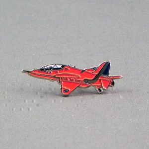 RED ARROWS HAWK PLANE PIN BADGE