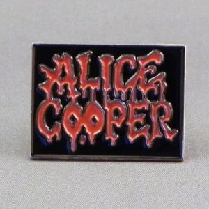 ALICE COOPER PIN BADGE