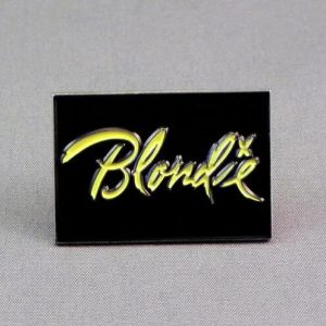 BLONDIE PIN BADGE