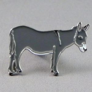 DONKEY PIN BADGE