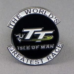 ISLE OF MAN TT PIN BADGE
