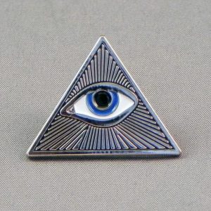 MASONIC ALL SEEING EYE PIN BADGE
